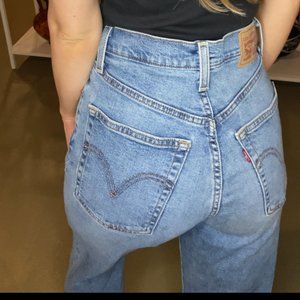 Levi's Ribcage Jean - Highest High Rise, Size 27